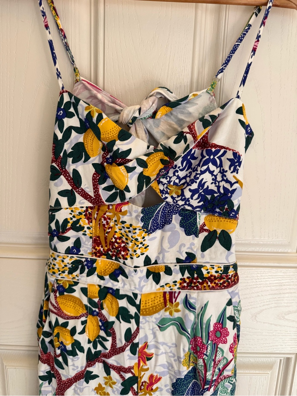 Anthro Maeve cutout floral jumpsuit - Picture 5 of 10